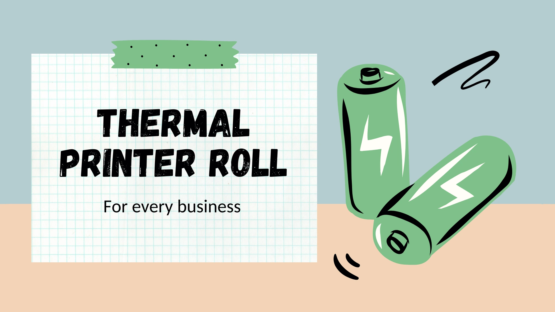 thermal printer roll