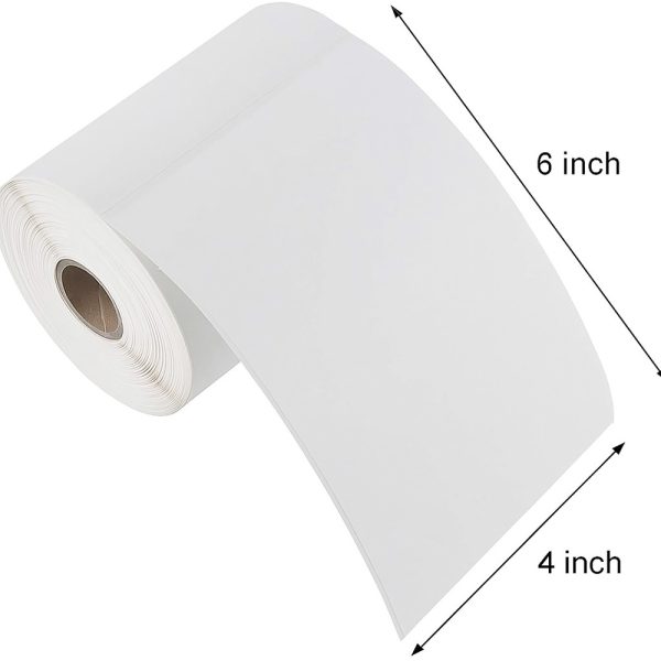 SecureShip® Direct Thermal 4x6 Shipping Label Roll – Self‑Adhesive Barcode Labels for Courier & E‑Commerce Printing
