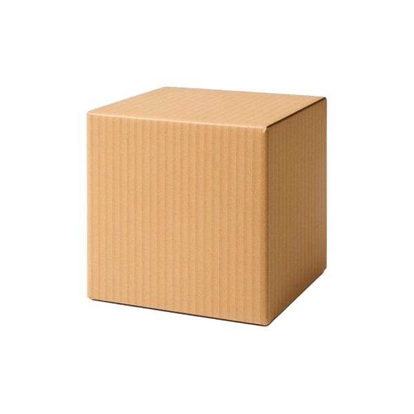 SecureShip® 3 Ply Corrugated Carton Box – Brown Kraft Packaging (7x7x7 in)