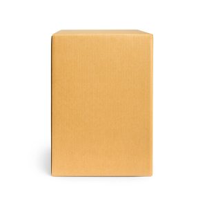 SecureShip® 5 Ply Corrugated Carton Box – Brown Kraft Packaging (8x8x12 in)