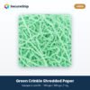 SecureShip green crinkle shredded paper