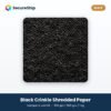 SecureShip black crinkle shredded paper