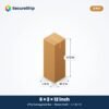 SecureShip 3 ply corrugated box 6x2x12 inch