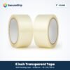 SecureShip 2 inch transparent BOPP packing tape, 42 micron